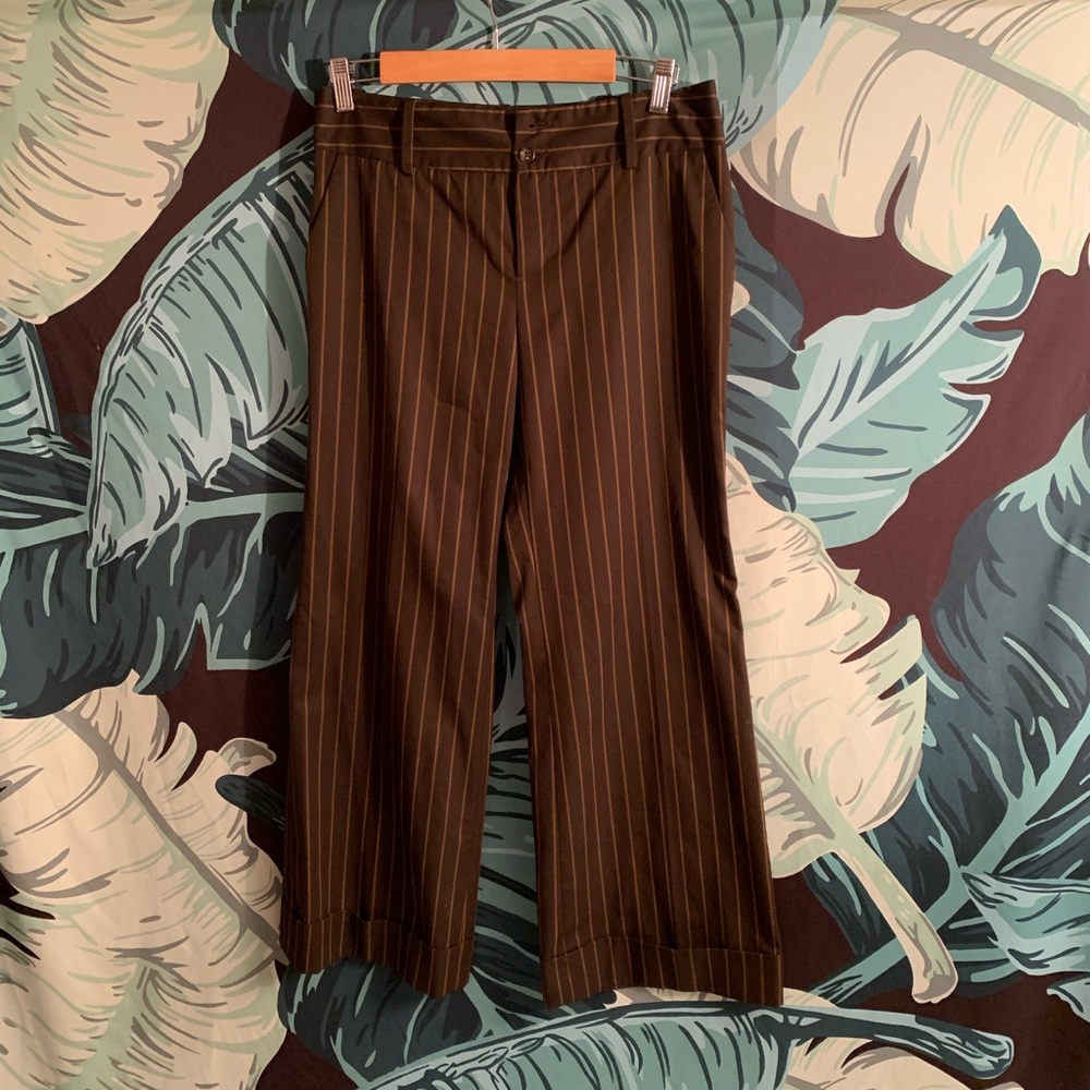 Y2K mid rise straight leg trousers